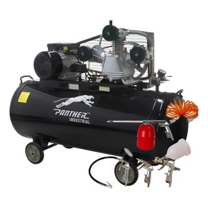 Compresor De Aire A Correa Panther 4hp 200l + Kit - Tyt