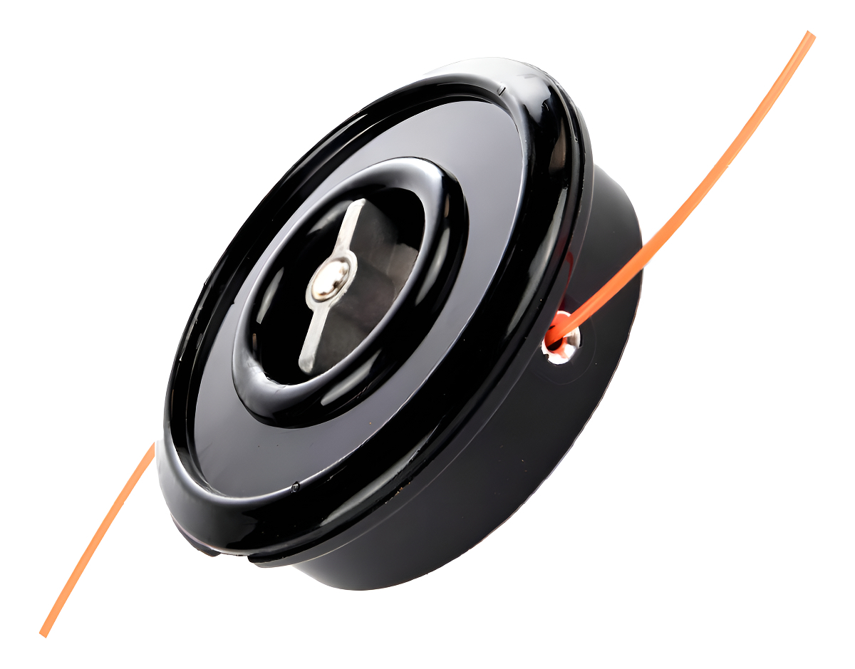 Cabezal Carretel Porta Tanza Manual Desmalezadora Universal Color Negro