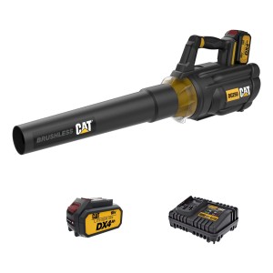 Cat Dg250 Soplador De Hojas Sin Escobillas De 18 V, 450 Cfm. Color Negro/amarillo