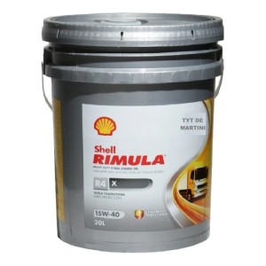 Balde Aceite Lubricante Mineral 15w40 Diesel 20lts Shell Tyt