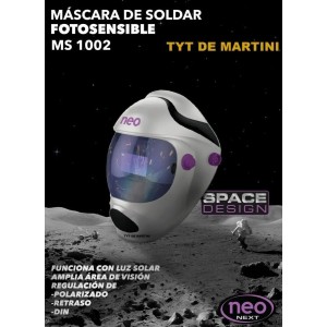 Careta De Soldar Máscara Fotosensible Industrial Neo 1001/2