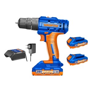 Taladro Atornillador Percutor Makute 20v 2bateria 10mm Tyt