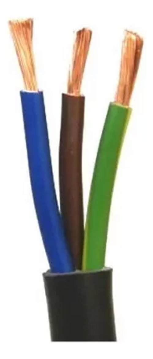 Rollo Cable Bajo Goma 1mm 100 Metros - Tyt