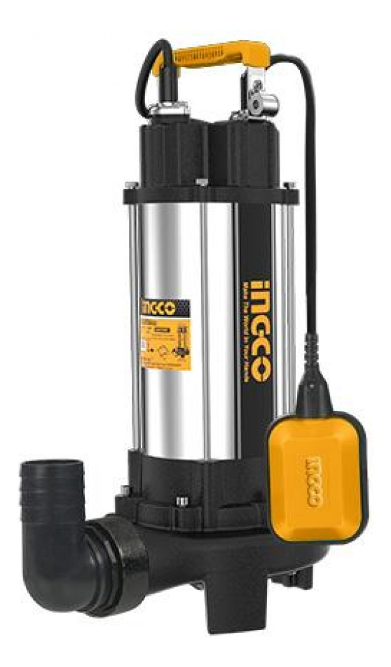 Bomba Sumergible 2hp 1500w Pozo Negro C/ Triturador Ingco