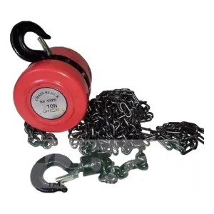 Aparejo A Cadena 1 Ton 3 Mts Tuxor Gtia 1 Año
