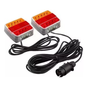 Kit Faroles Trasero Para Trailer Luz Alto Brillo - Tyt