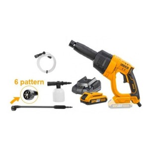 Hidrolavadora Inalambrica 24.8bar +bat +carg 2ah Ingco