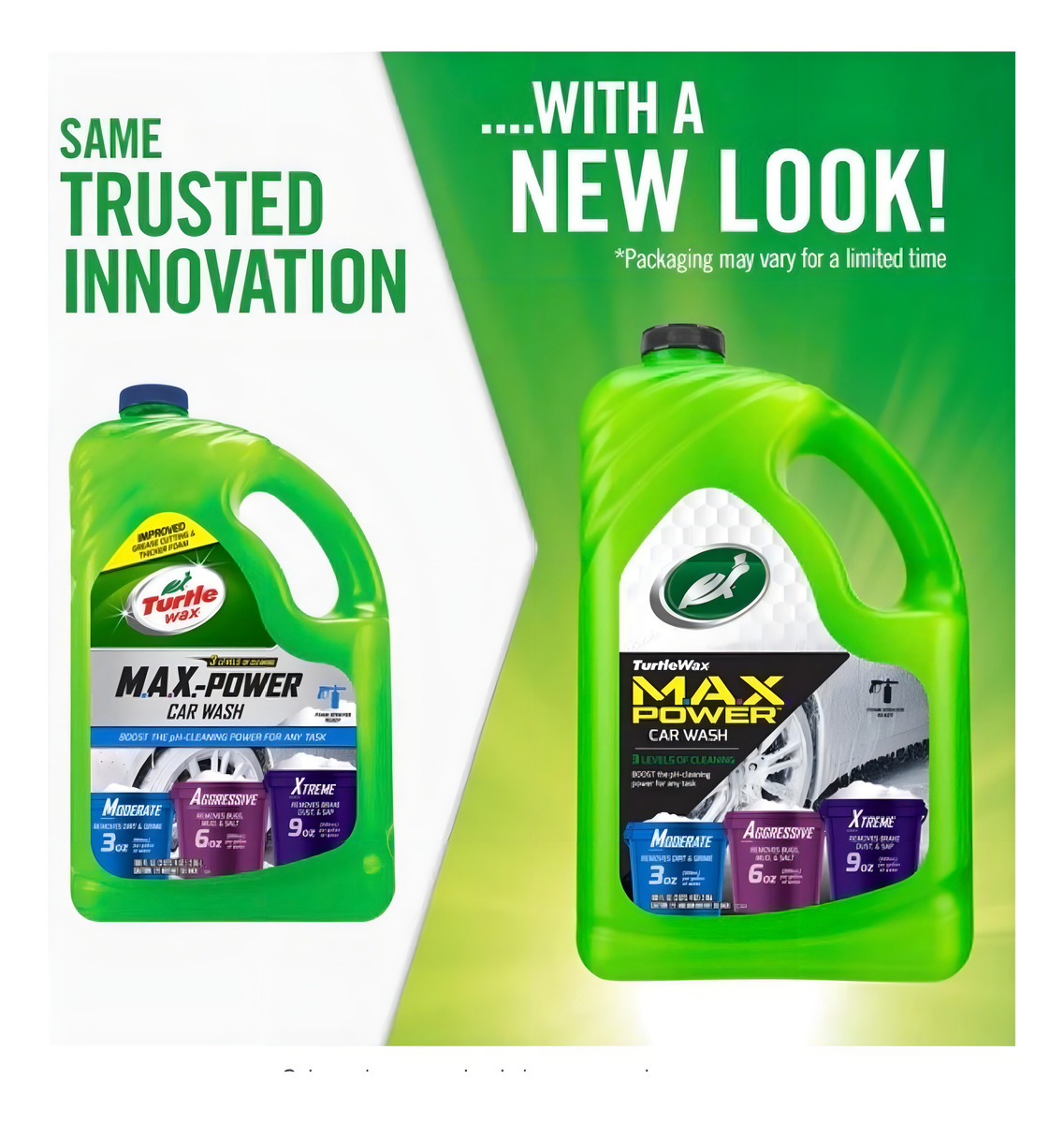 Shampoo Para Auto Turtle Wax Maxpower Espuma Biodegradable 3l - Imagen 4