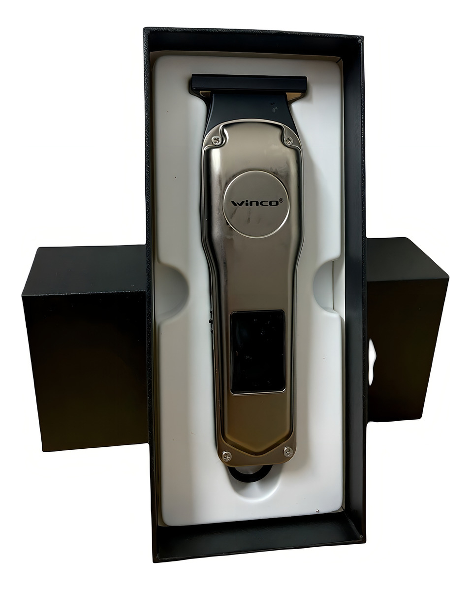 Maquina De Cortar Pelo Barba Inalambrica Digital Winco W821 - Imagen 6