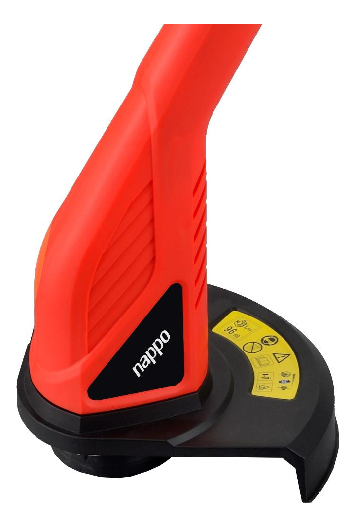 Bordeadora Eléctrica Nappo 350w 12000rpm + Lentes Y Guantes Color Rojo - Imagen 7