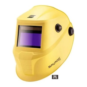 Careta Máscara Fotosensible Esab Savage A40 Amarilla Mig Tig Amarillo