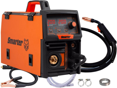 Soldadora Inversor Smarter Mig-250dm 200a Monofásica Profesional