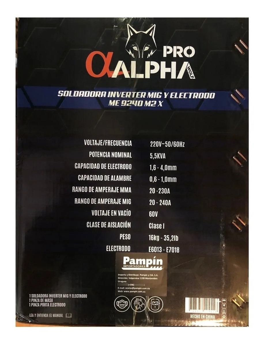 Soldadora Mig 200 Con Euroconector Con Gas Sin Gas Tyt - Imagen 2