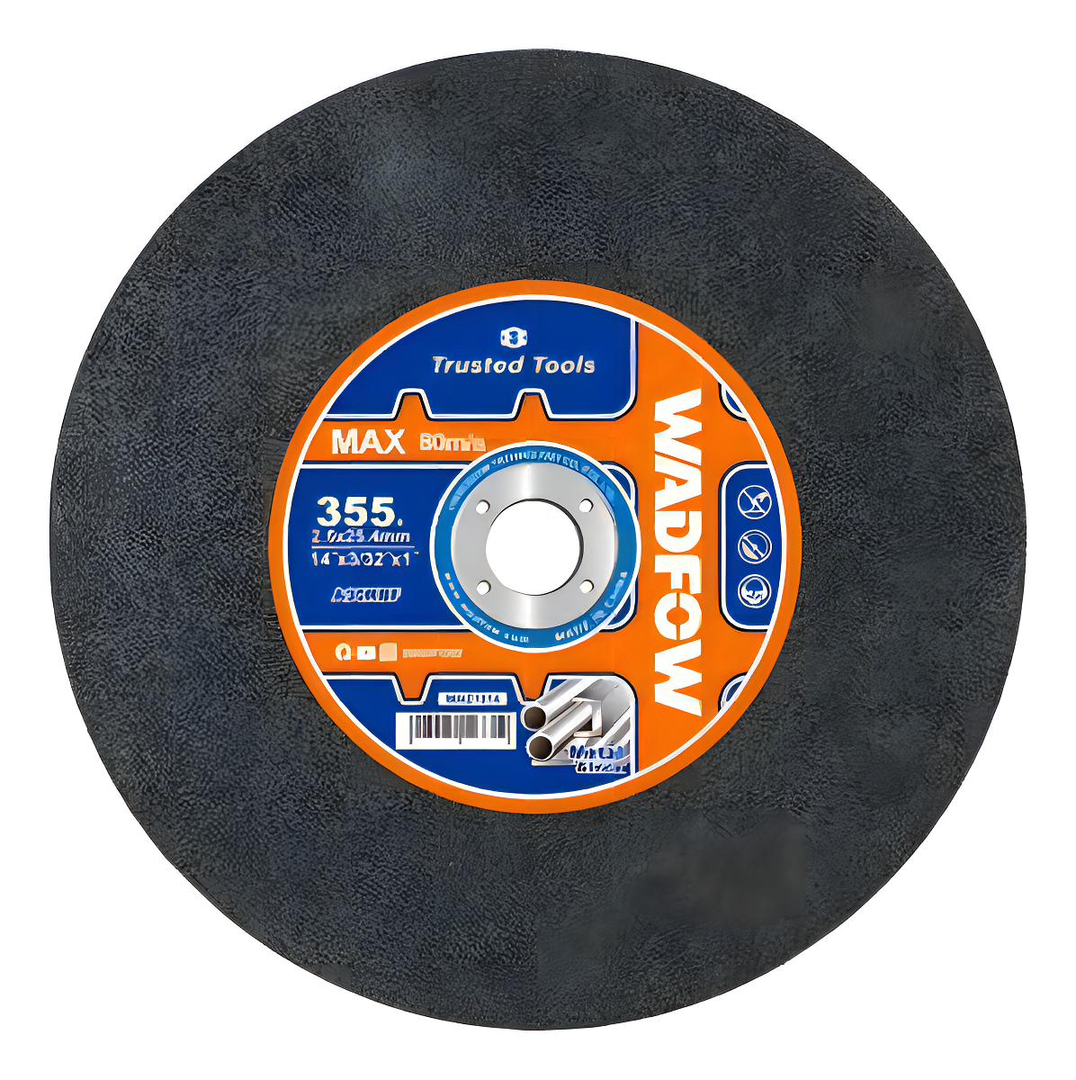 Disco Corte Sensitiva 14 PuLG X 2.5 Mm Wadfow Color Negro