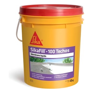 Membrana Líquida Sika Sikafill - 100 Techos 4kg - Tyt