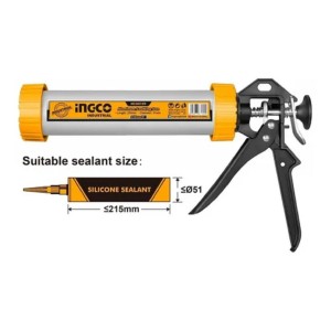 Pistola Aplicar Silicona Industrial 9 Ingco Hcg0109 - Tyt