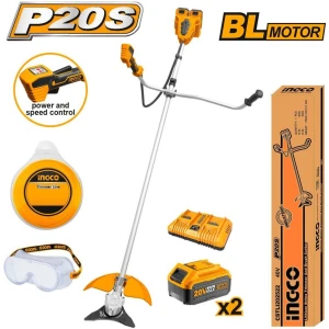 Desmalezadora P20s Bateria 20v C 2 Bat 5ah Cargador Ingco