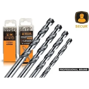 Mecha Broca De Acero Rápido Av/hss - De 8mm - Pack X5 U Tyt