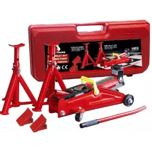 Kit Taller (gato + Par Caballetes + Par Tranca Ruedas) - Tyt