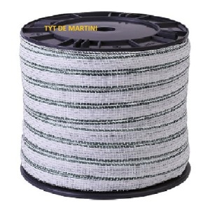 Cinta Eléctrica Para Ganado O Caballos 40mm 200 Metros - Tyt