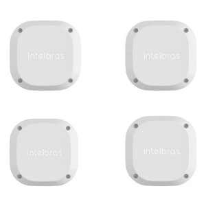 4 Cajas Estanco Electricidad Camaras Exterior Vbox Intelbras Blanco