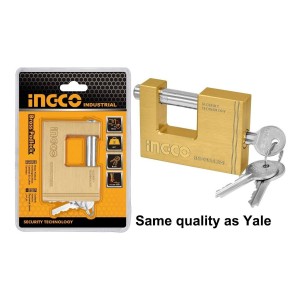 Candado Antipalanca Bronce 40mm Ingco 3 Llaves Tyt