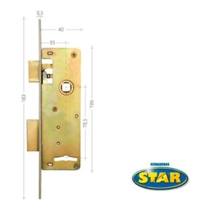 Cerradura Star 720 Original - Tyt