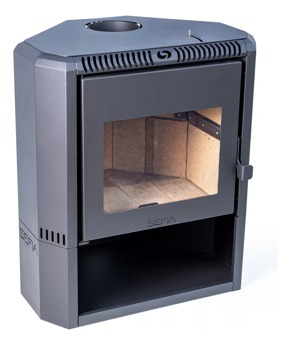 Calefactor Premium A Leña Esquinero 150m2 - Imagen 5