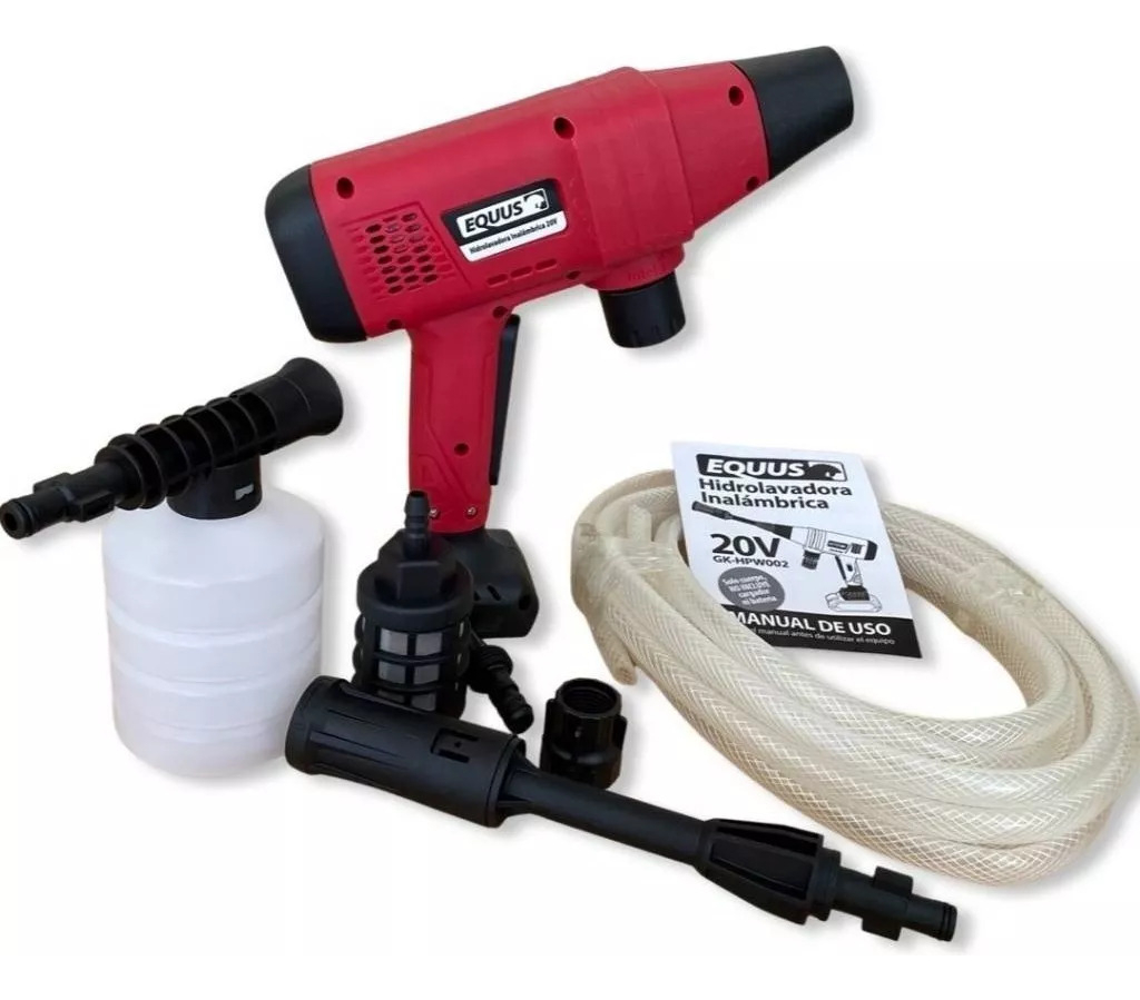 Hidrolavadora Bateria Equus 20v Con Bateria Y Cargador - Imagen 3