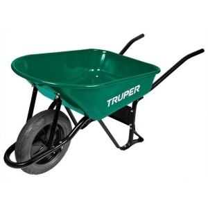 Carretilla Truper Rueda Inflable Calibrada 70 Lt - Tyt