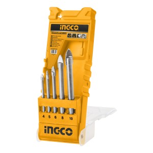 Juego Mechas Para Vidrio Akd7058 Ingco - Tyt