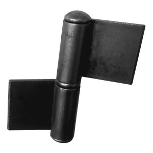 Bisagra Pomela Ficha Hierro N4 Reforzada Importada Universal