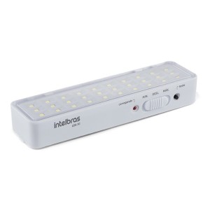 Luz De Emergencia Intelbras Lea 30 Led Con Batería Recargable 1 W Blanco