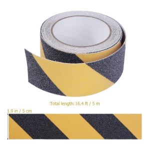 Cinta Antideslizante Adhesiva 5m P/ Escaleras Pisos Rampas