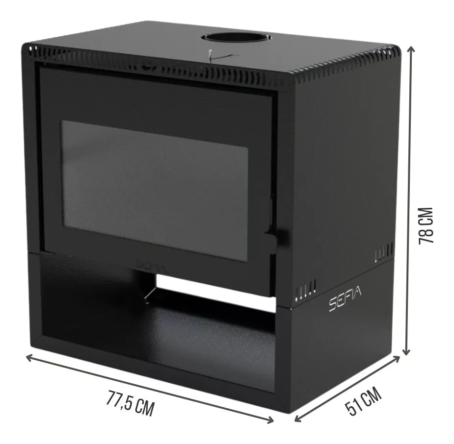 Calefactor Premium Grande 200m2 + Kitpared In - Imagen 3