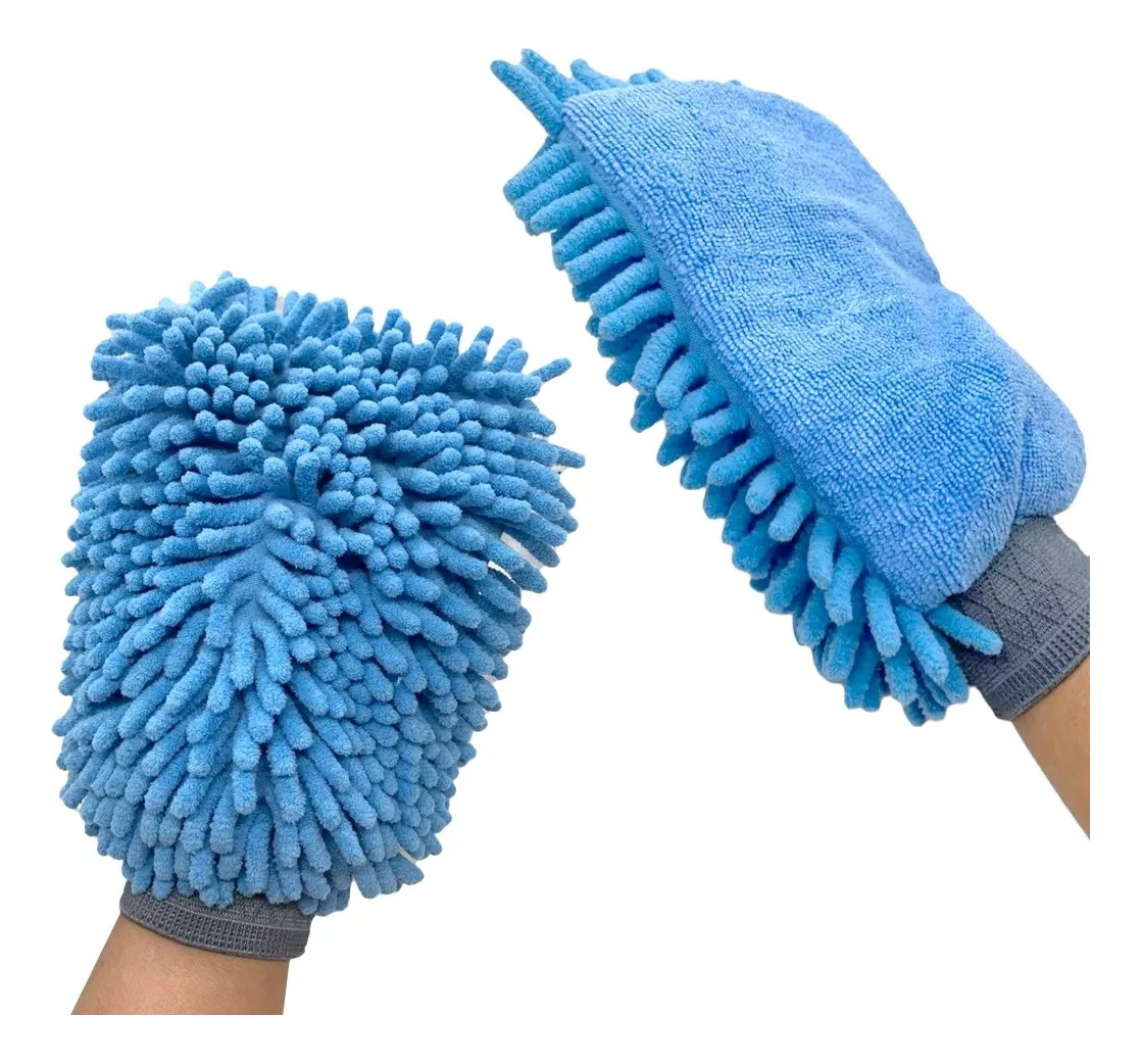 Guante Manopla Esponja De Microfibra Para Lavado - Tyt