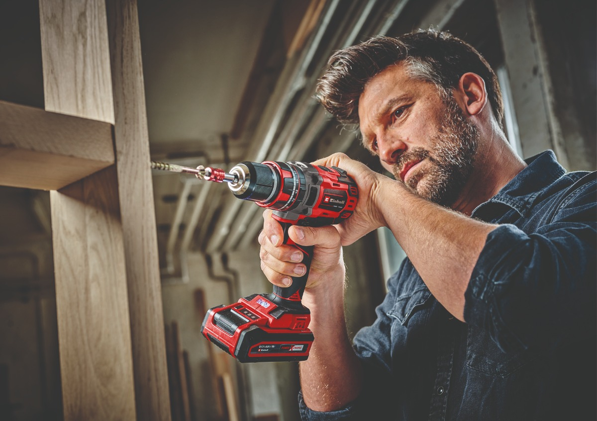 Taladro Einhell Percutor Brushless 2 Bateria 2 Amper Kit Color Rojo Frecuencia 50 Hz/60 Hz - Imagen 5