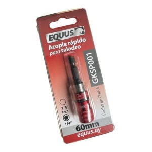 Acople Rápido Equus Para Taladro Gkspcs001 - Tyt