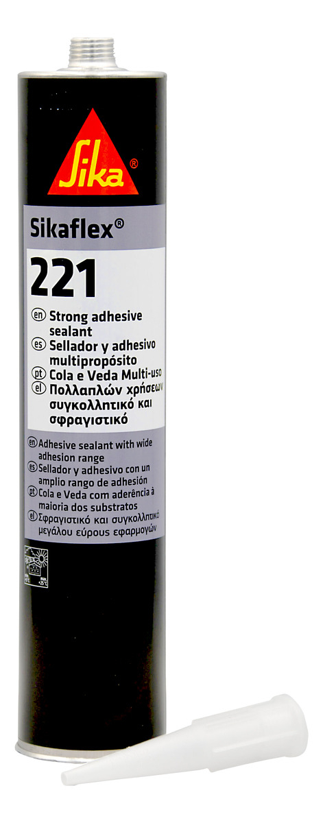 Sellador Sika 300cc Sikaflex 221 Color Gris
