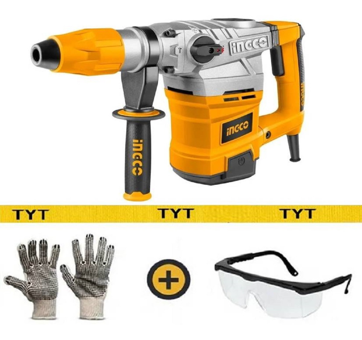 Rotomartillo Ingco Rh16008 1600w 385 Bpm 8 Joule - Tyt - Imagen 2