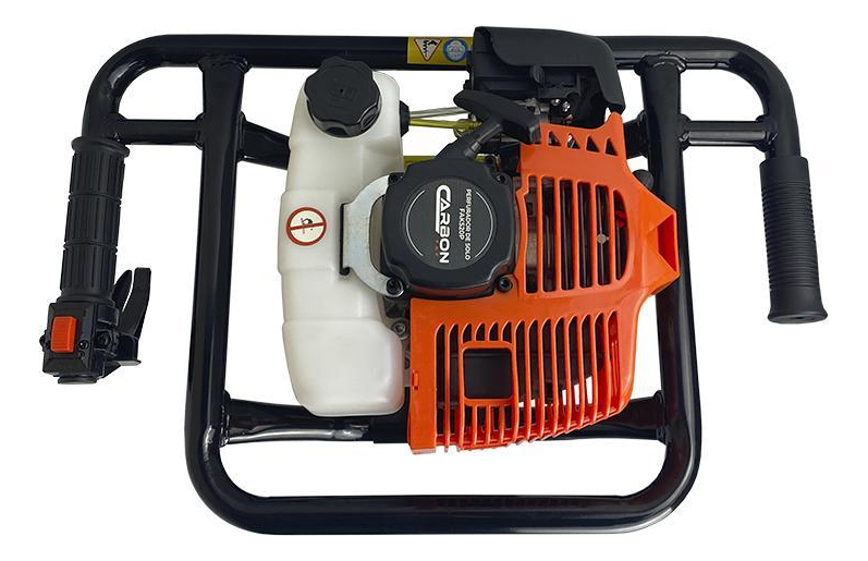 Perforadora De Suelo A Gasolina De 52 Cc Con 3 Taladros Y 1 M De Extensión - Imagen 6