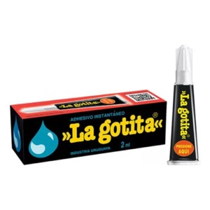 Pegamento Adhesivo Instantáneo La Gotita Secado Rapido 2ml