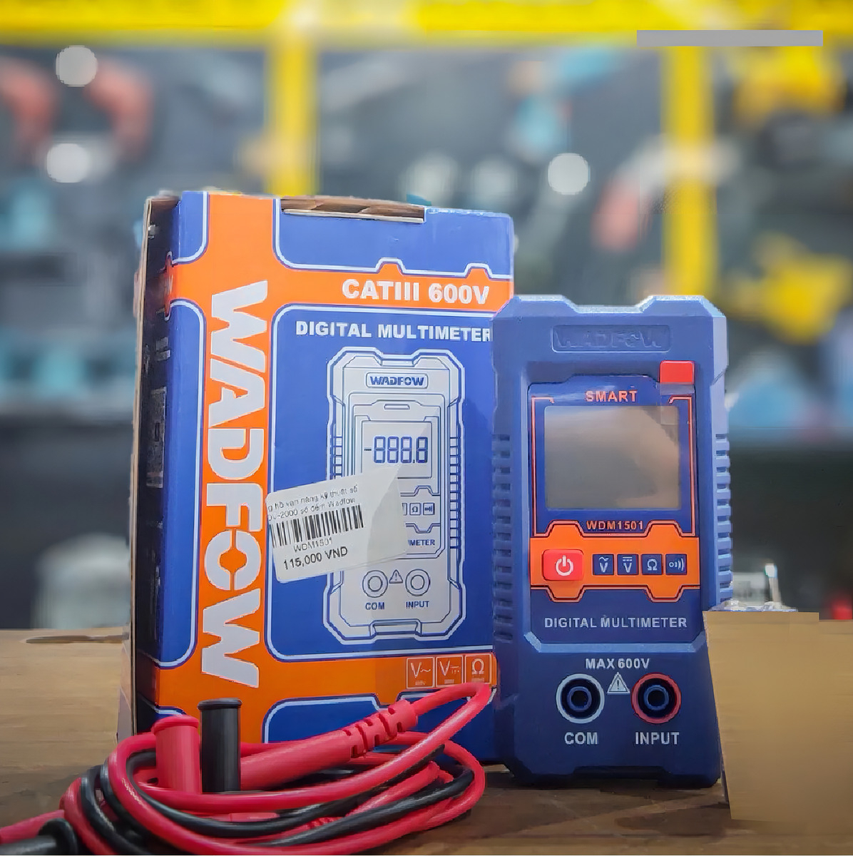 Tester Multimetro Digital Wadfow Wdm1501 - Imagen 5