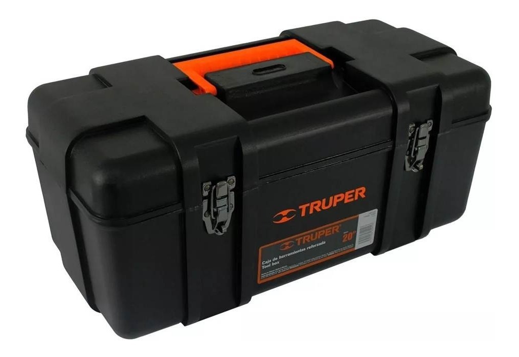 Caja De Herramientas 20'' Truper Industrial Broche Metal Tyt - Imagen 2