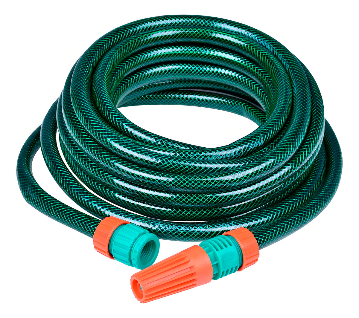 Kit Rollo De Manguera 21mt + Soporte Y Puntero Tramontina (R) Color Verde - Imagen 3