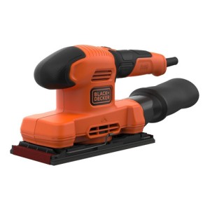 Lijadora Orbital 150w Hoja 1/3 Bew220 Black Decker Color Naranja Oscuro