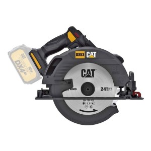 Sierra Circular Caterpillar 185mm Dx53 Sin Batería Color Negro