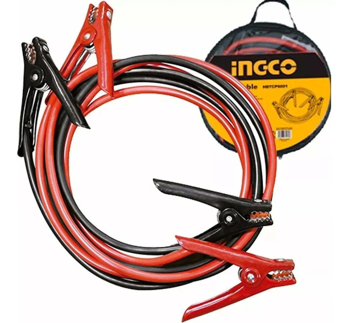 Cable Chicote Ingco Para Carga Baterias Arranque 600 Amp Tyt