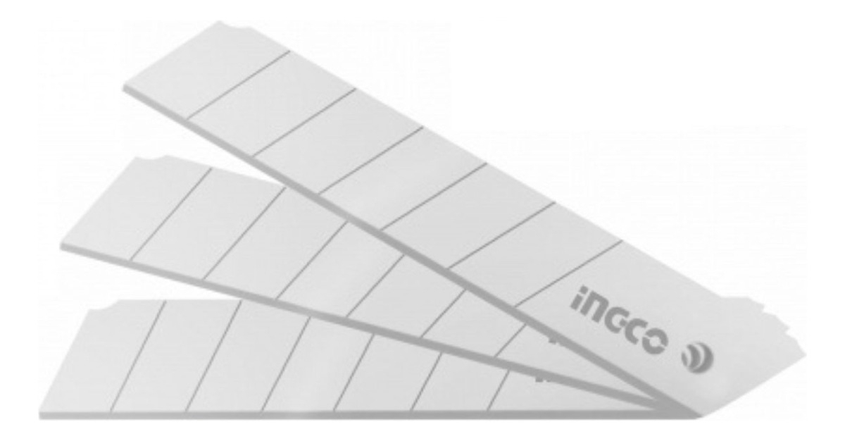 Hoja Repuesto Trincheta X 10 18mm Ingco Hknsb112