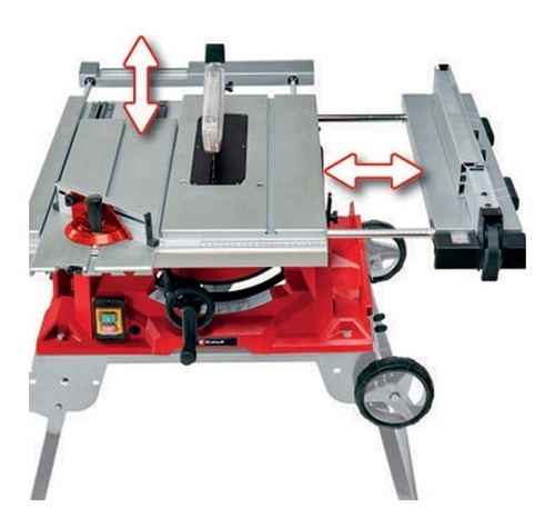 Sierra Circular De Banco Mesa Pie Einhell Te-cc 250mm 1500w - Imagen 2